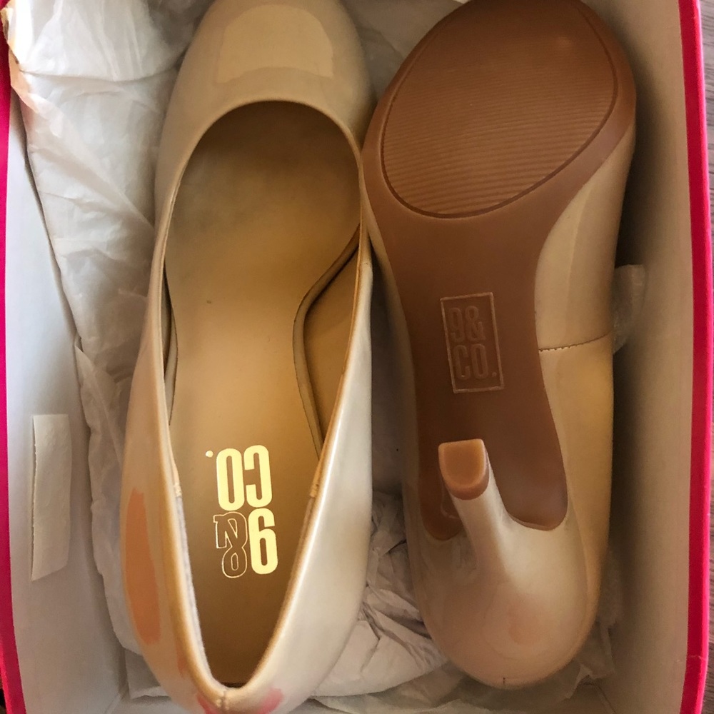 9 & Co Nude Heels